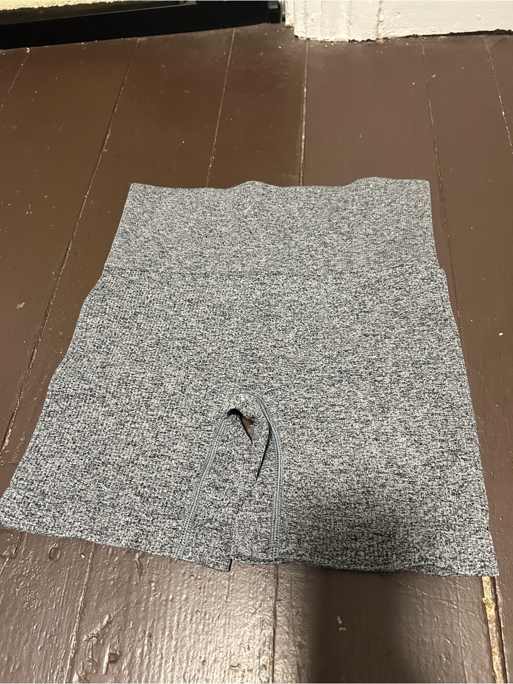 Colsie Gray Heathered Seamless Biker Shorts NWOT XS